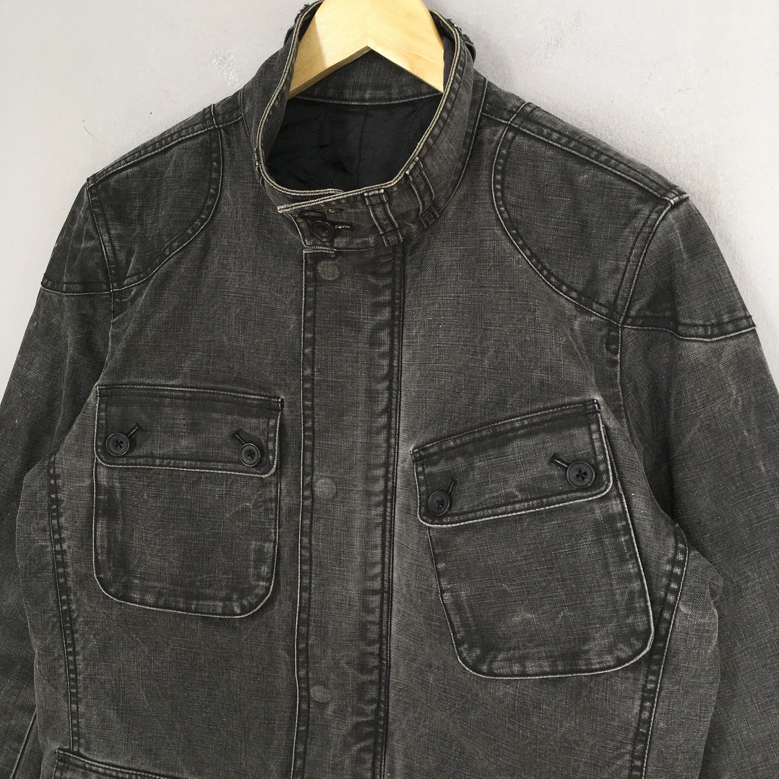 Japanese Workwear Denim Jeans Jacket Medium