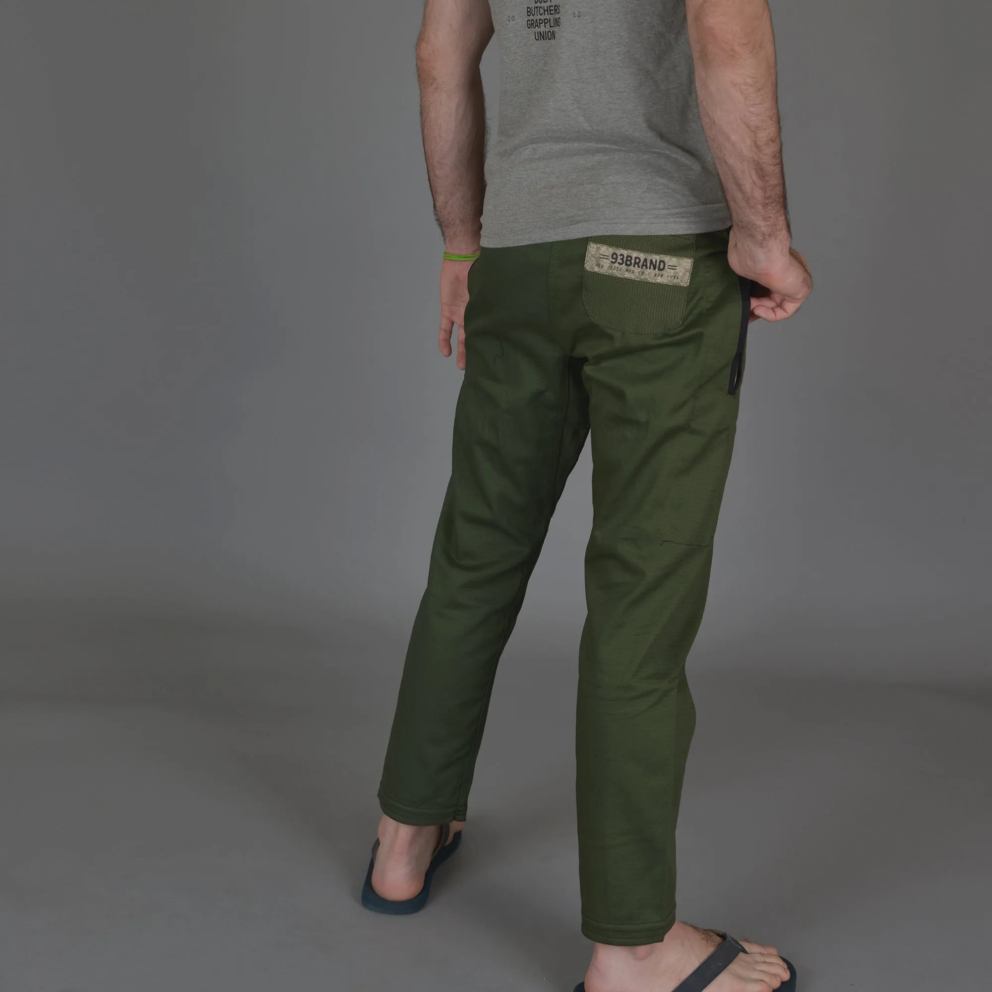 JIU JITSU ORIGINALS Men's   Women's Casual Gi Pants - Green