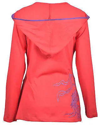 Ladies Slim Fit long Sleeve Jacket With Side Embroidery.