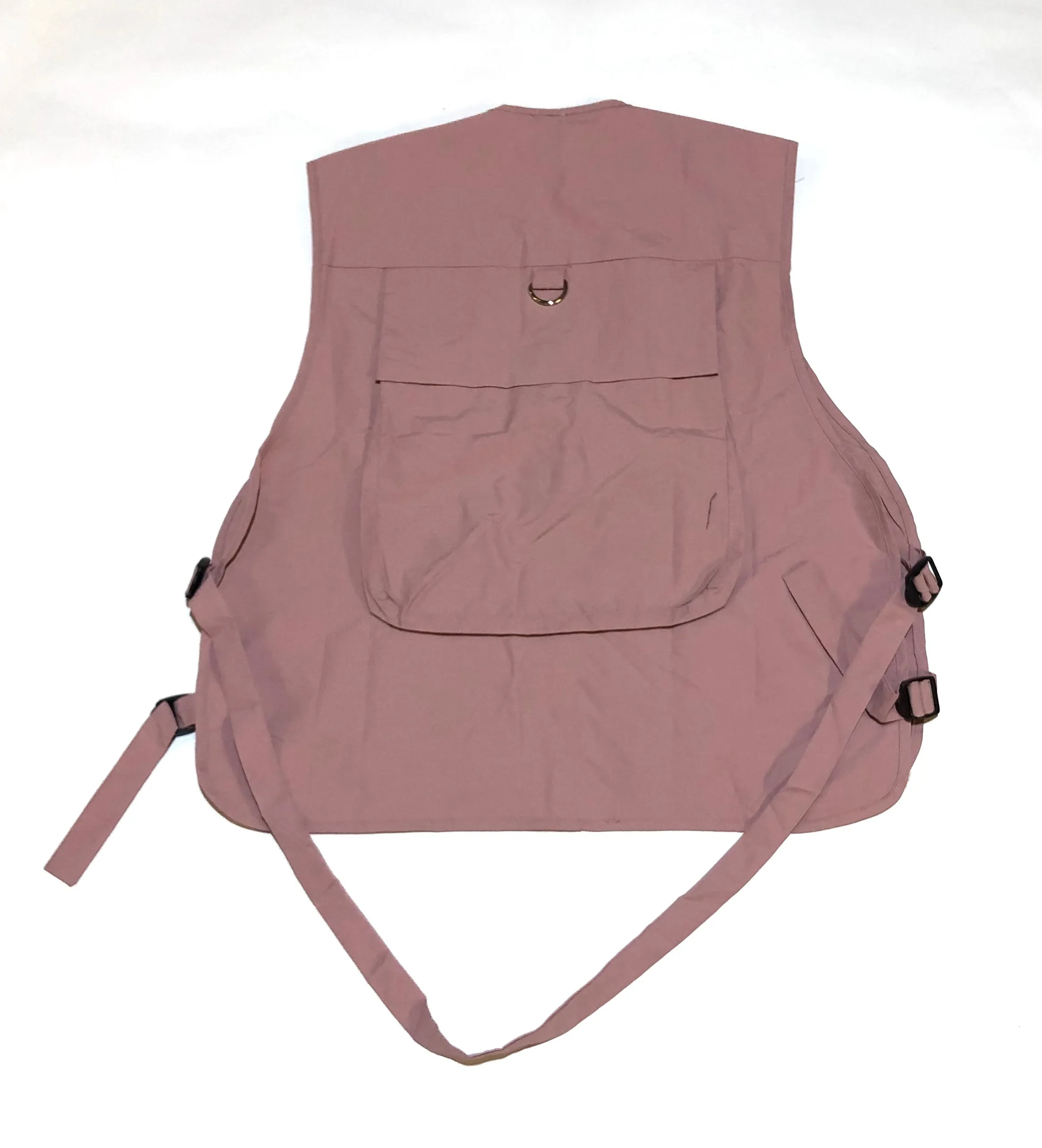 LAST ONE!  Dusty Pink Cargo Vest