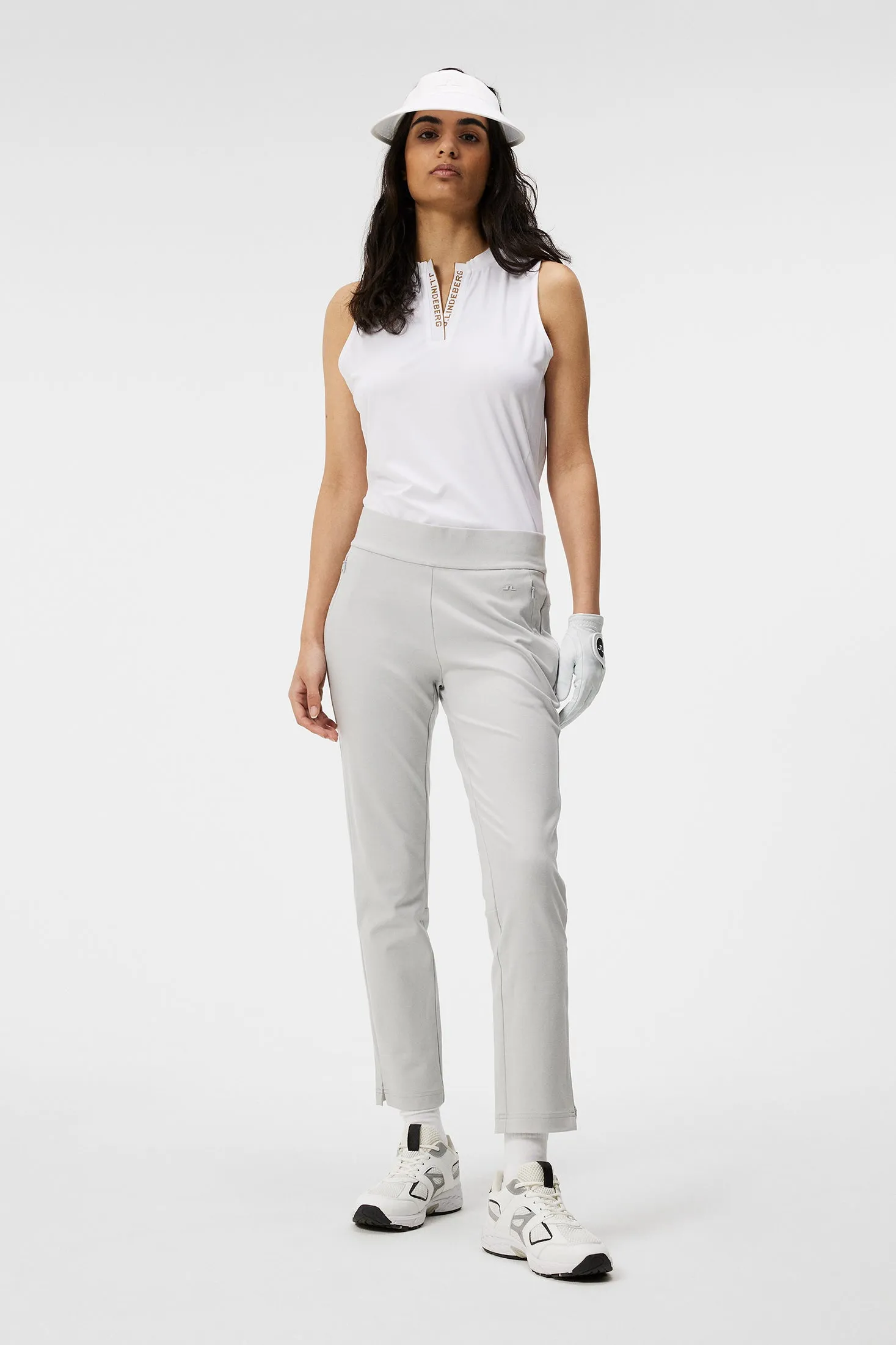 Lea Pull On Pant / Light Grey Melange