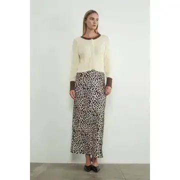 Leopard Midi Skirt