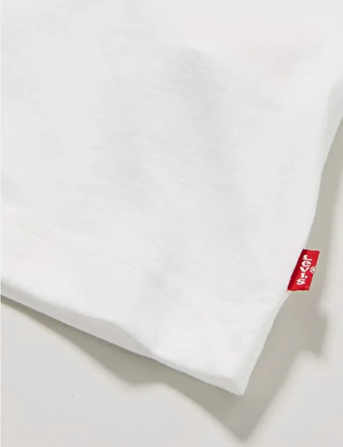 Levi's KIds T-shirt manica corta Logo Tee 8E8568-001 white