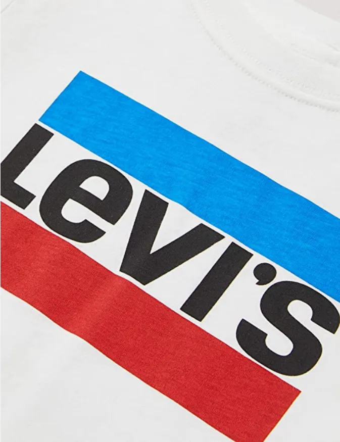 Levi's KIds T-shirt manica corta Logo Tee 8E8568-001 white