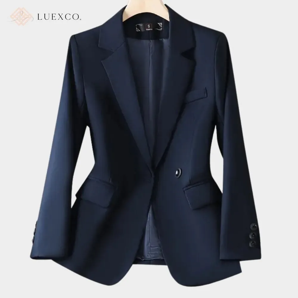 Luexco Women's Professional Suit Pants and Blazer Formal Set