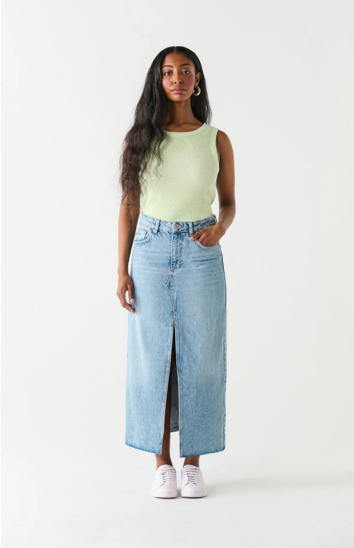 Maxi Denim Skirt