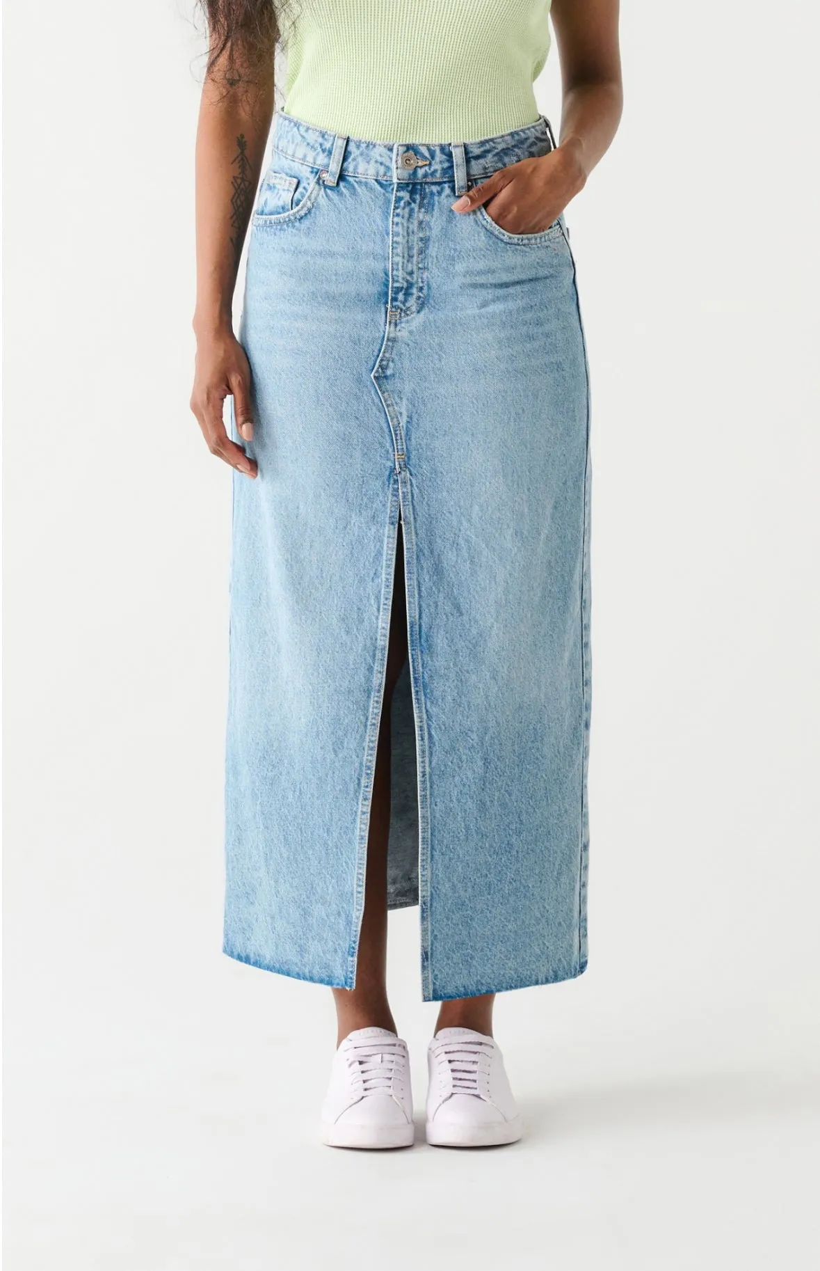 Maxi Denim Skirt