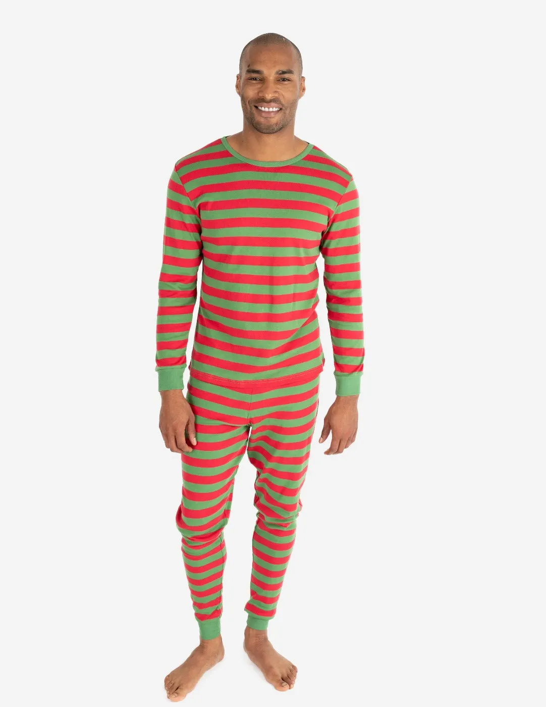 Men's Red Stripes Pajamas