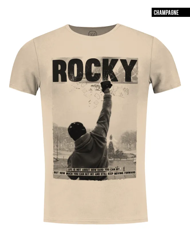 Men's Rocky Balboa T-shirt Unique Сhattering Design / color option / MD276