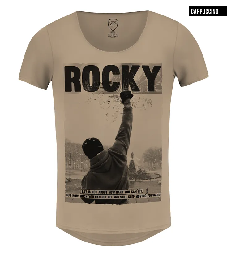 Men's Rocky Balboa T-shirt Unique Сhattering Design / color option / MD276