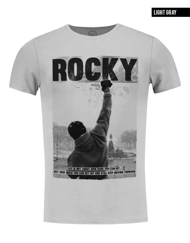 Men's Rocky Balboa T-shirt Unique Сhattering Design / color option / MD276