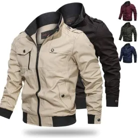 Military Cargo Pilot Jacket