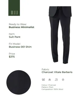 Minimalist | Business RTW Suit Pant