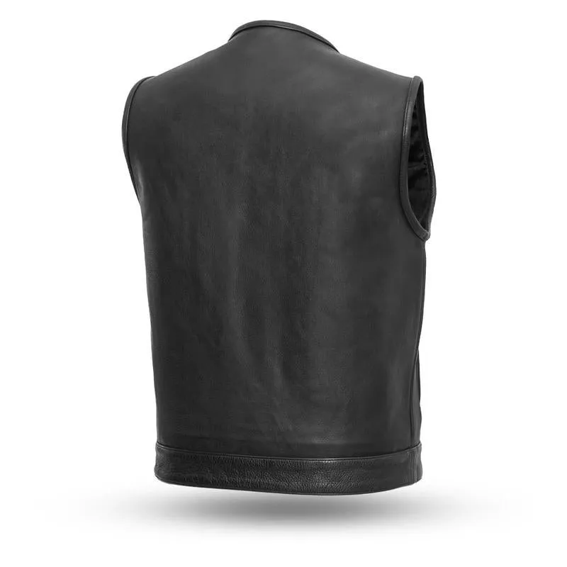 MKL - Cluso Men's Motorcycle Leather Vest