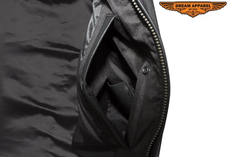 Motorcycle Club Vest With Pockets