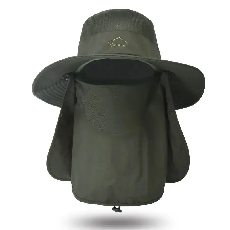 Multipurpose Quick Drying Bucket Hat with 360 Degree Sunshade Protection