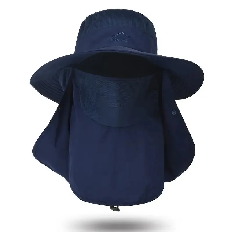 Multipurpose Quick Drying Bucket Hat with 360 Degree Sunshade Protection