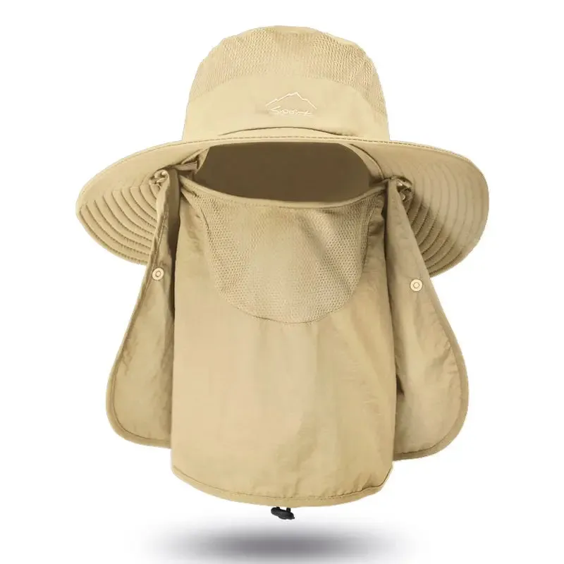 Multipurpose Quick Drying Bucket Hat with 360 Degree Sunshade Protection