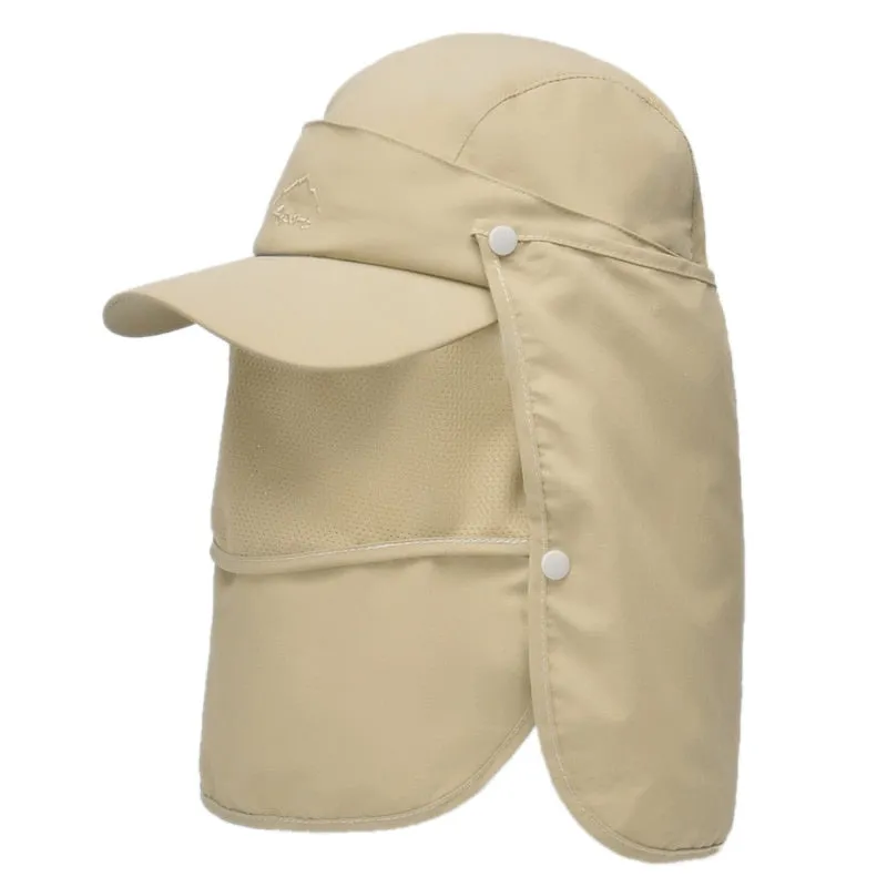 Multipurpose Quick Drying Cap with 360 Degree Sunshade Protection