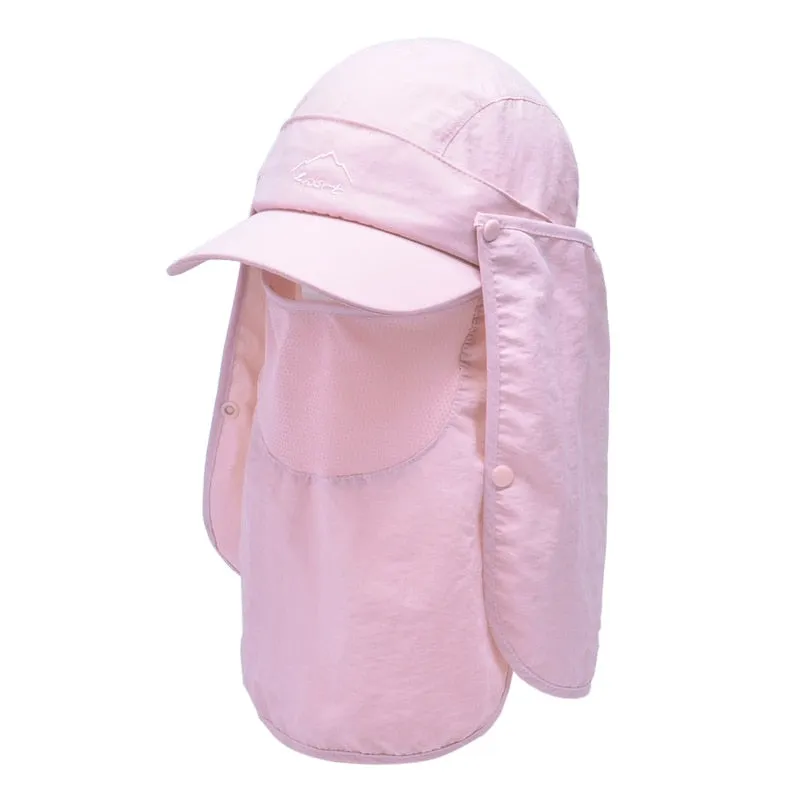 Multipurpose Quick Drying Cap with 360 Degree Sunshade Protection