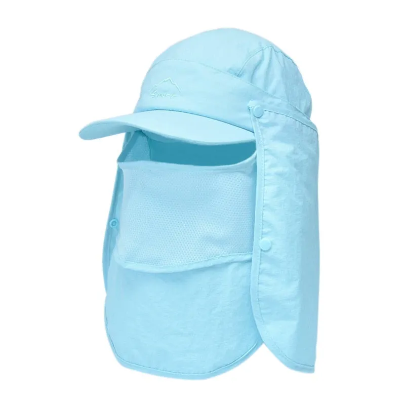 Multipurpose Quick Drying Cap with 360 Degree Sunshade Protection