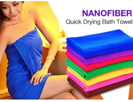 Nanofiber Quick Drying Bath Towel