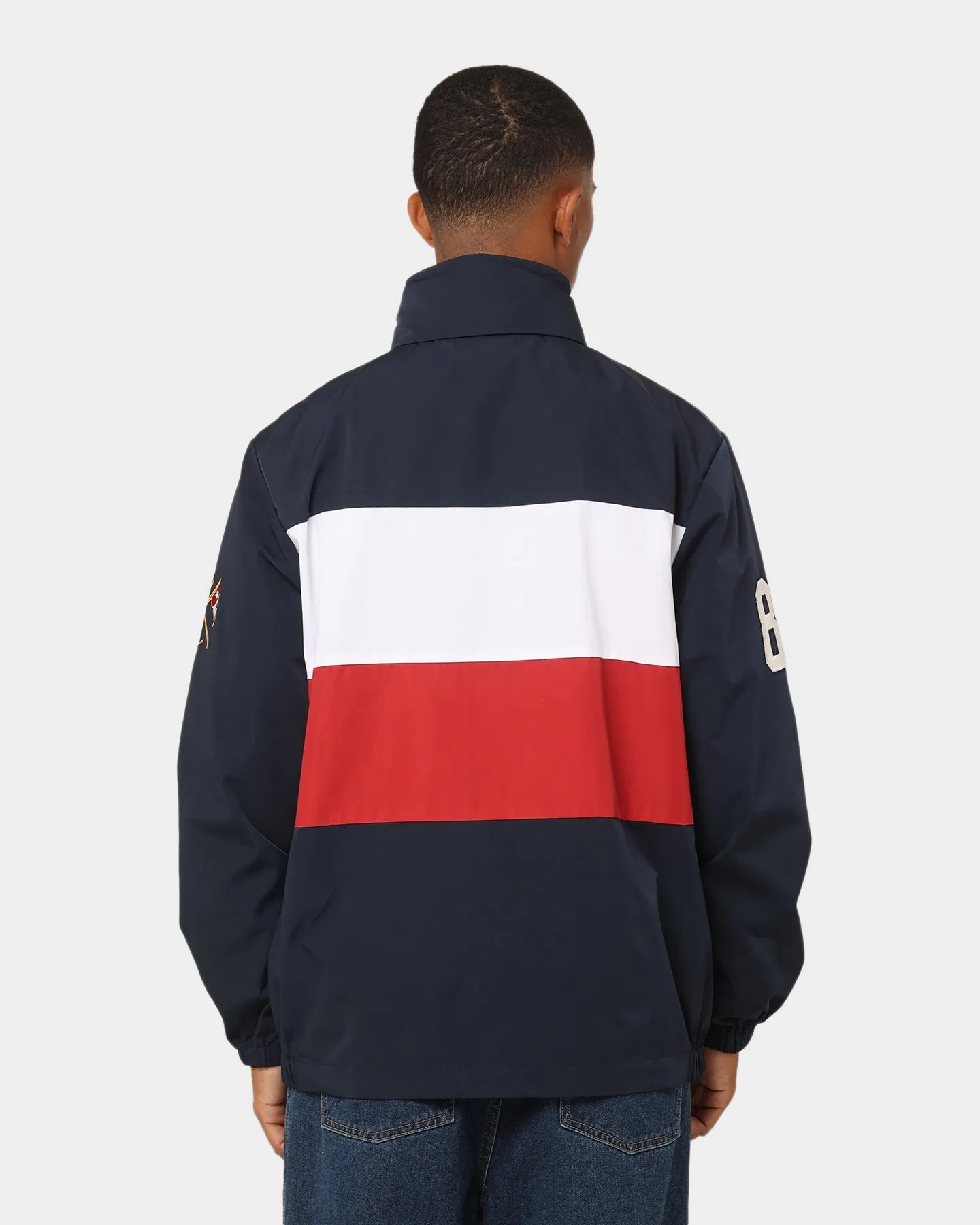 Nautica Crafted Full Zip Jacket 429 Navy