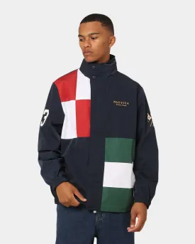 Nautica Crafted Full Zip Jacket 429 Navy