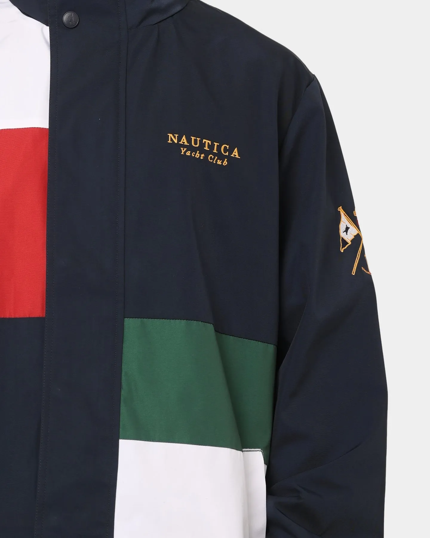 Nautica Crafted Full Zip Jacket 429 Navy