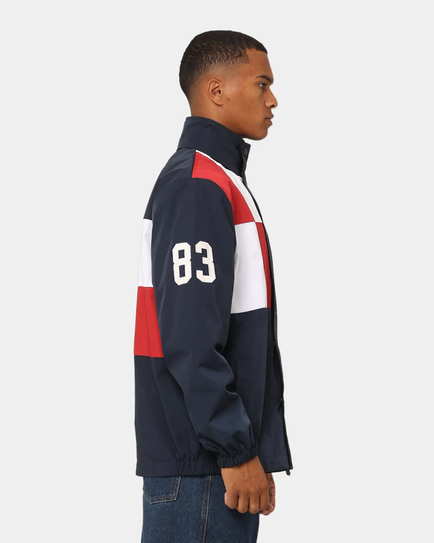 Nautica Crafted Full Zip Jacket 429 Navy