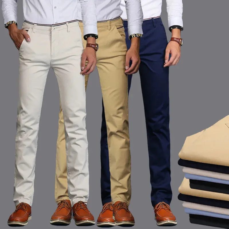 New Spring and Summer Men's Slim Casual Pants Fashion