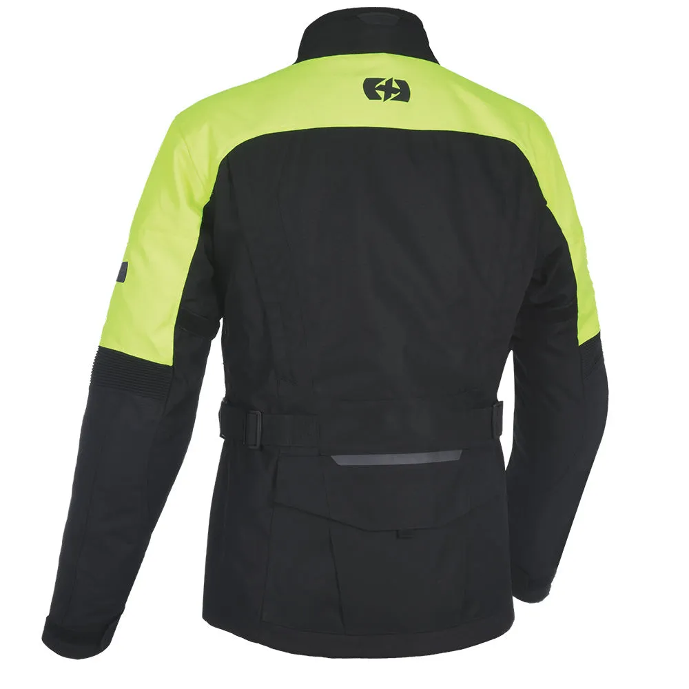 Oxford Continental Advanced Jacket - Black / Fluo Yellow