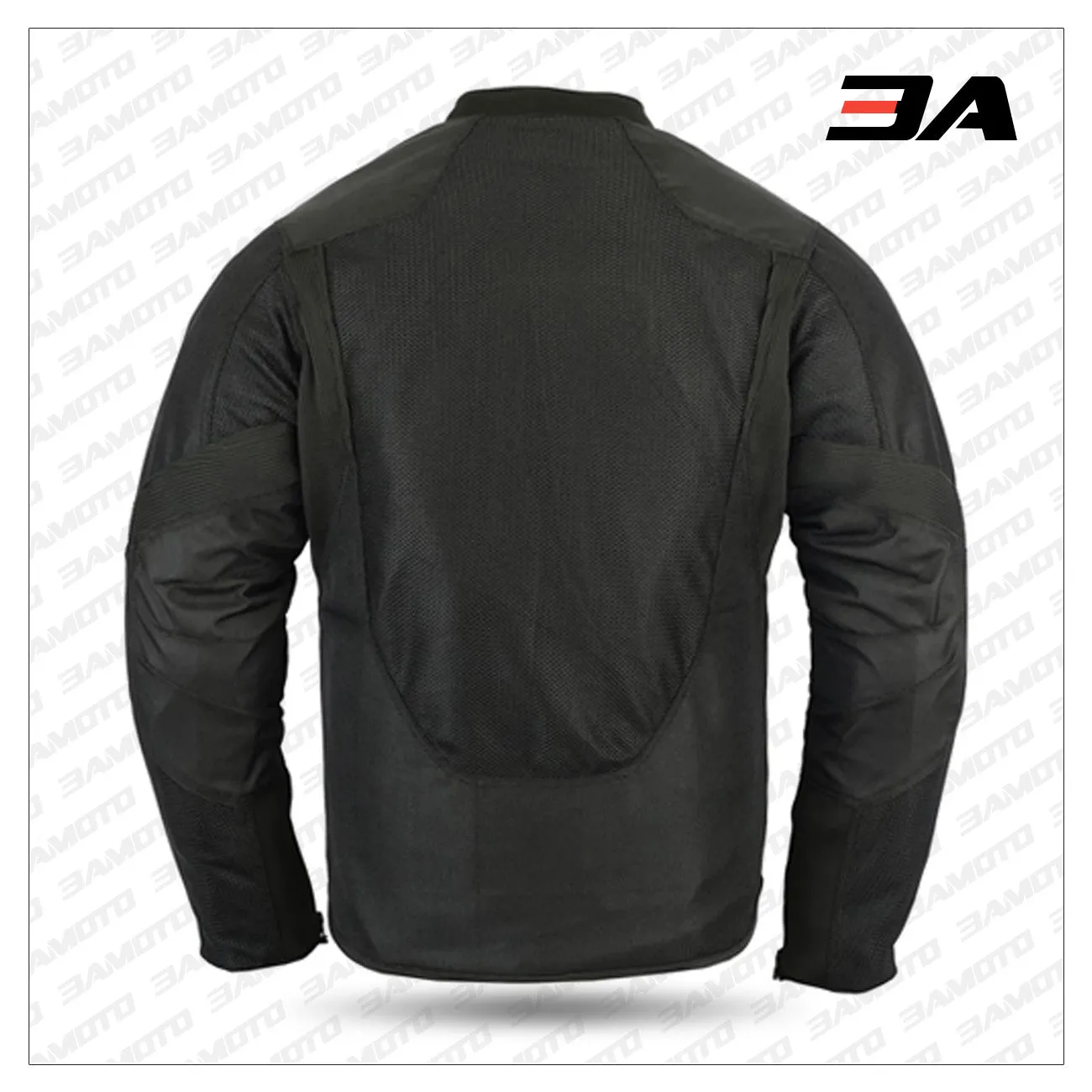 Padded Mesh Sporty Motorcycle Jacket