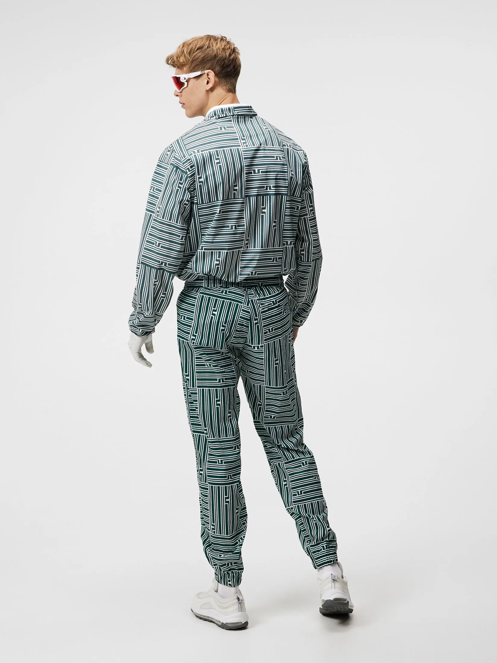 Petrus Print Pant / Bridge Stripe Patchwork