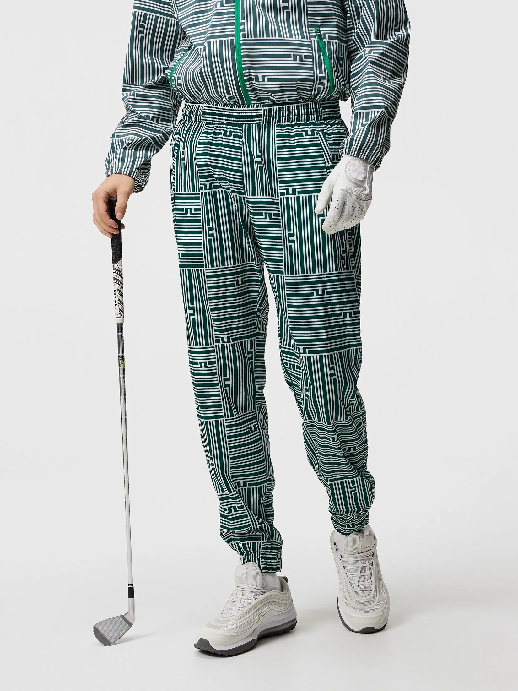 Petrus Print Pant / Bridge Stripe Patchwork