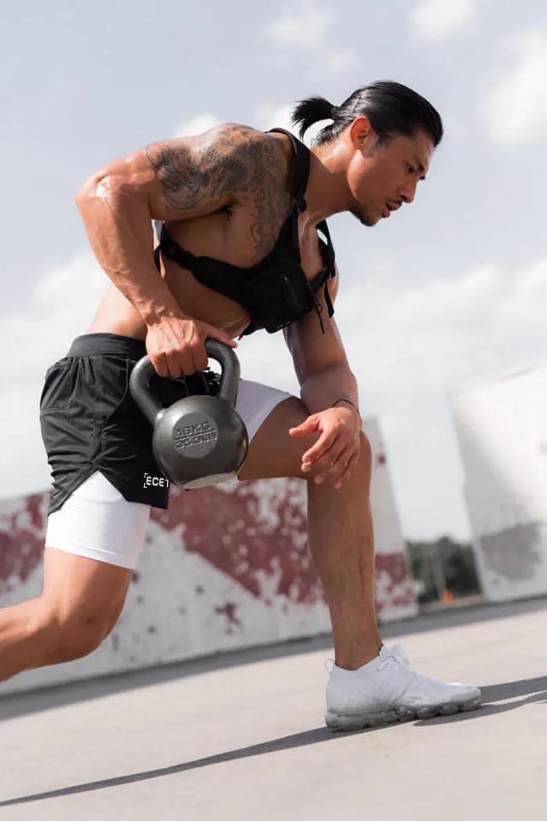 Quick-drying Double-layer Fitness Pants