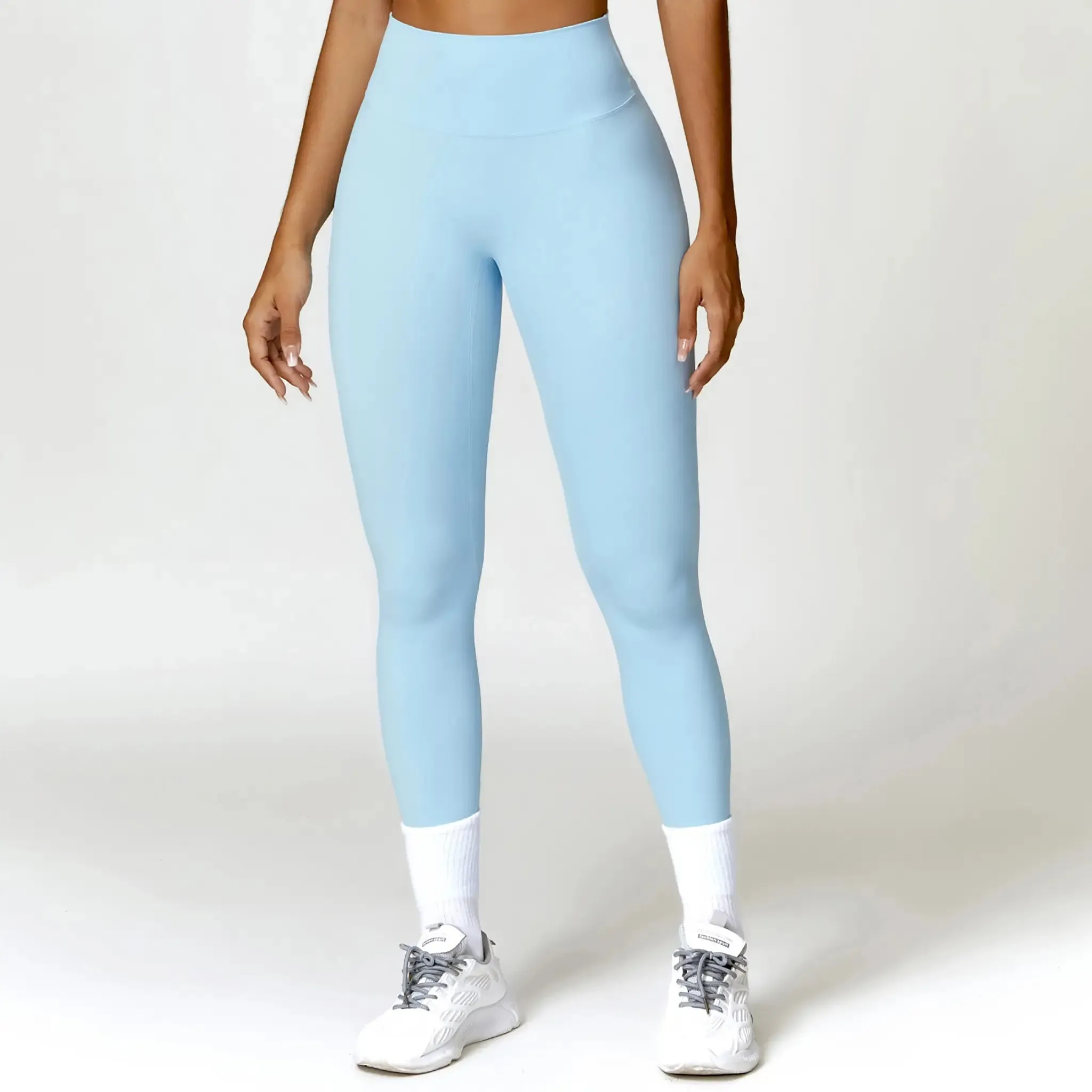 Quick-drying Skinny Yoga Pants Brushed Belly Contracting