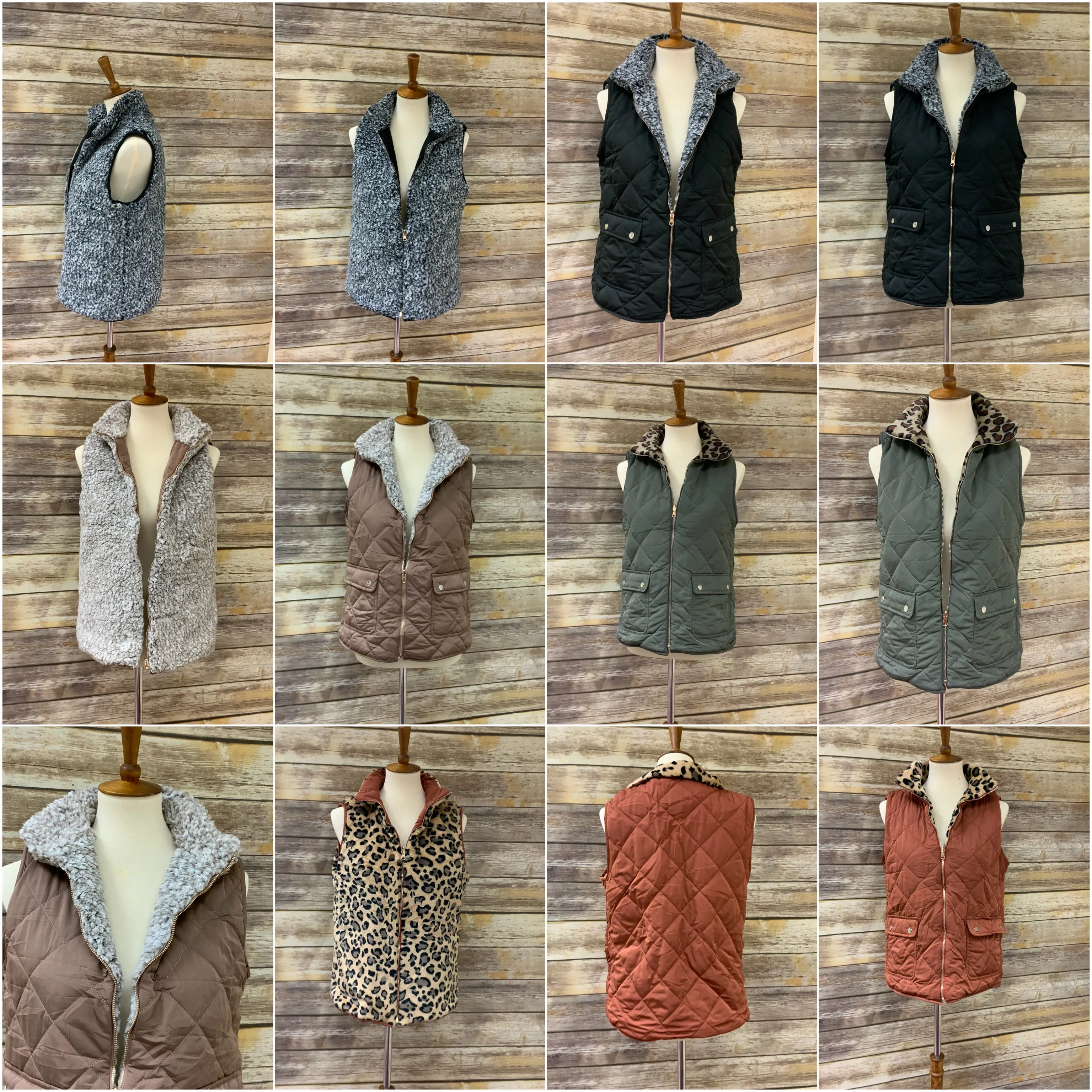 Reversible Sherpa Vest