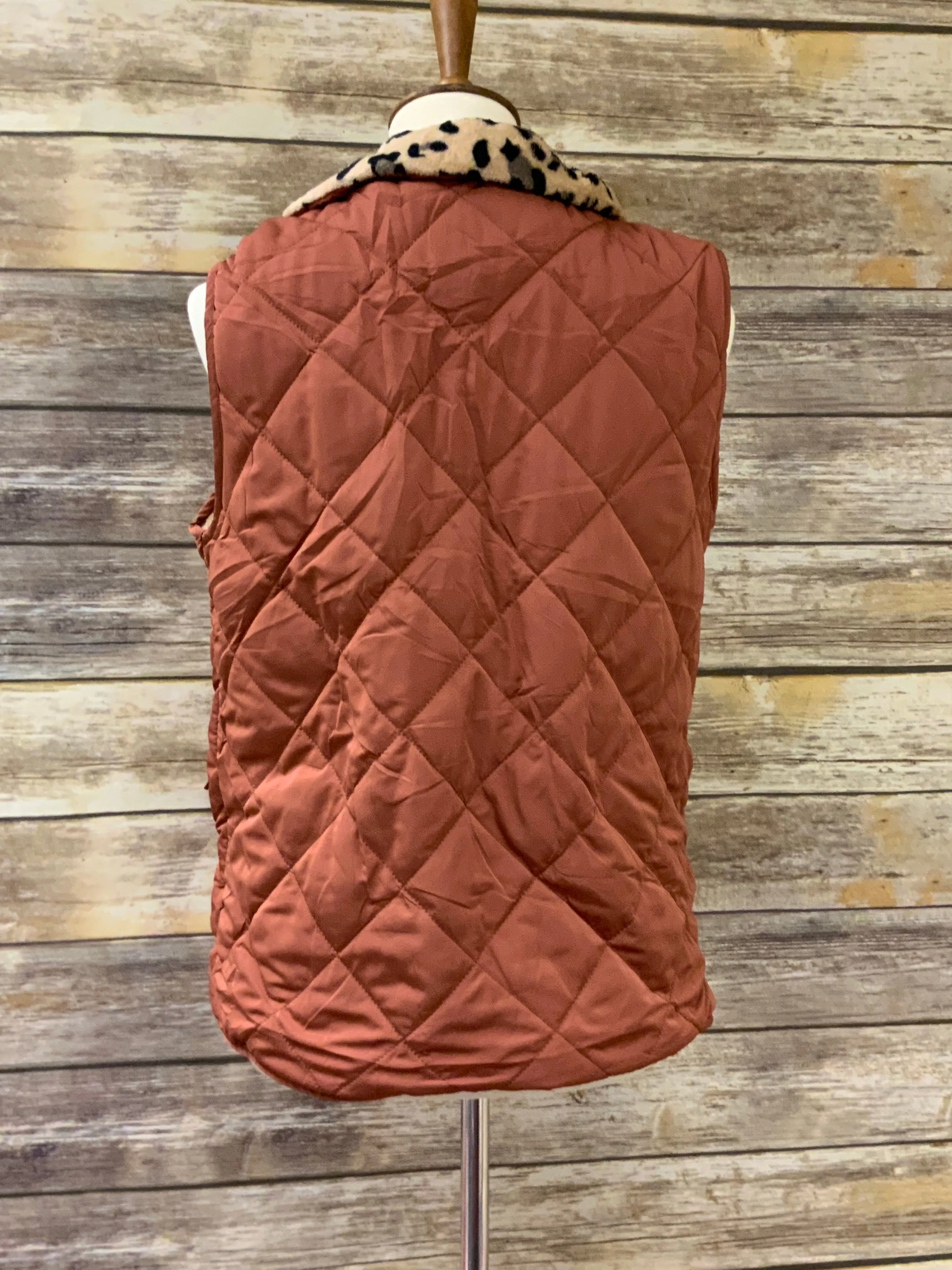 Reversible Sherpa Vest