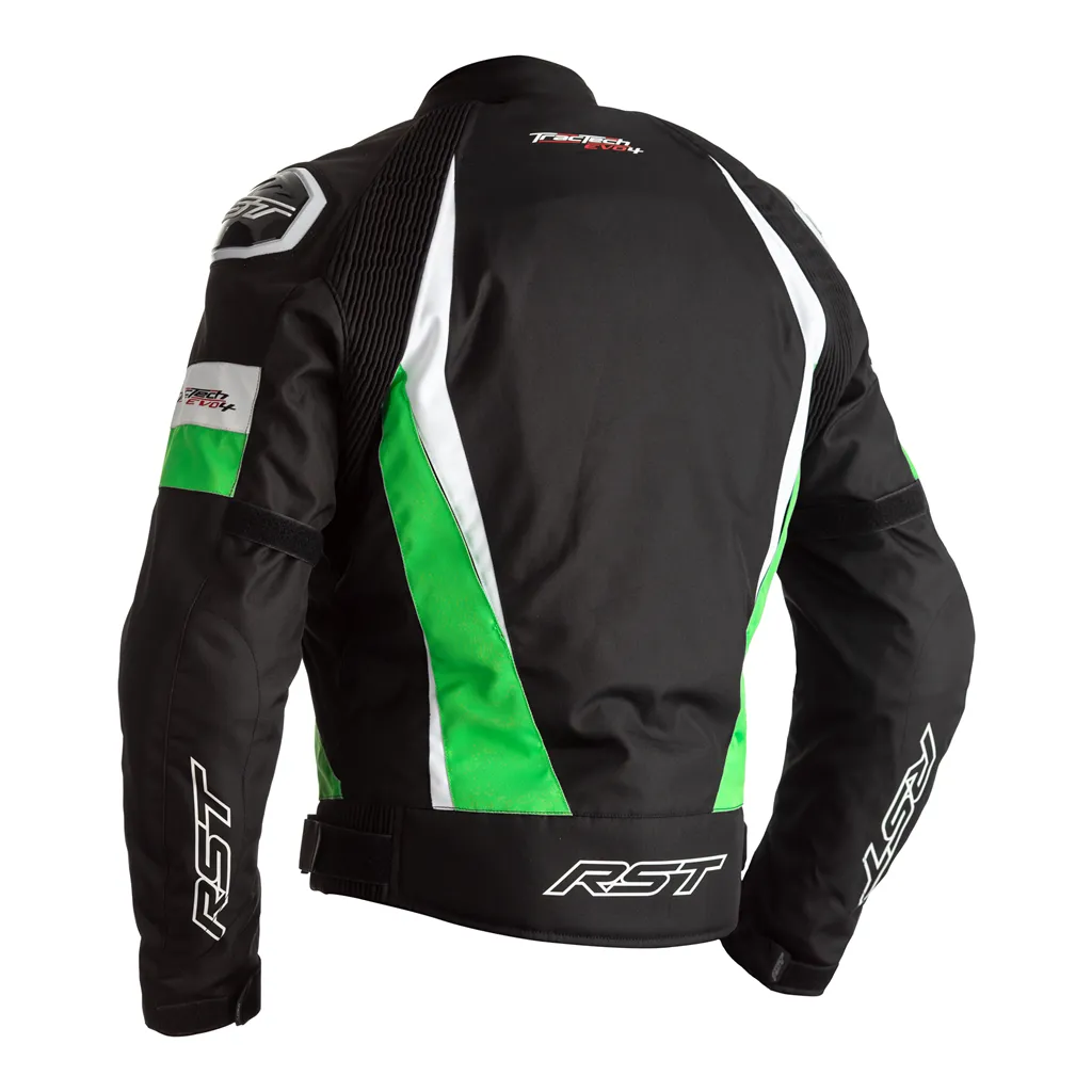 RST 2365 Tractech Evo 4 CE Textile Jacket - Black / Green