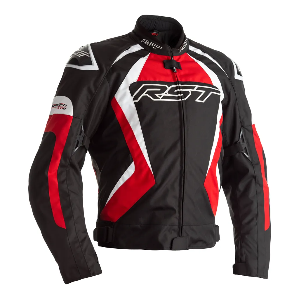 RST 2365 Tractech Evo 4 CE Textile Jacket - Black / Red