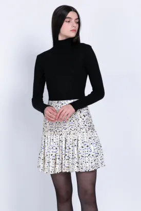 Sabina Musayev - Aletris Skirt - Ivory Print