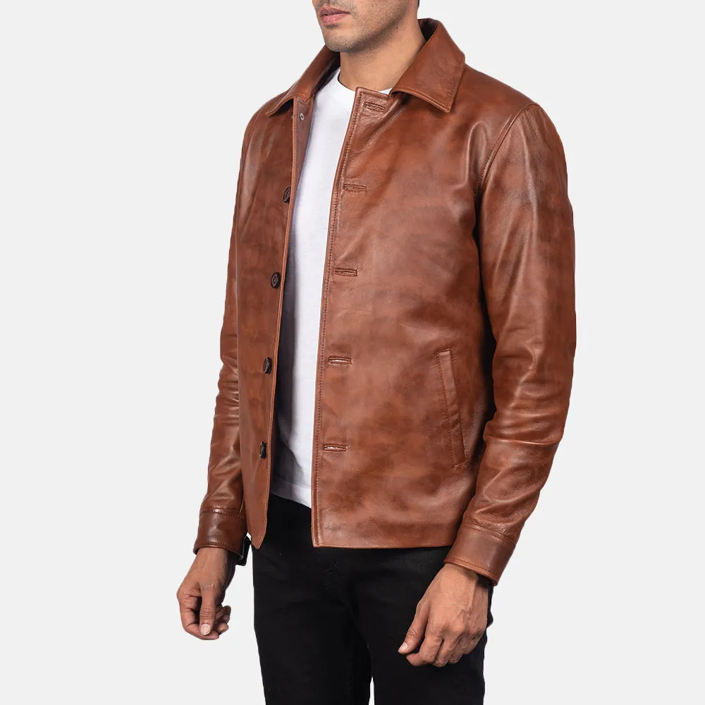 Samuel Brown Leather Jacket