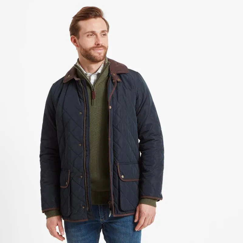 Schoffel Barrowden Mens Quilted Jacket - Midnight