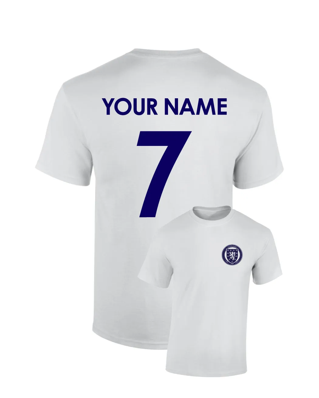 Scotland Personalised Football Kids