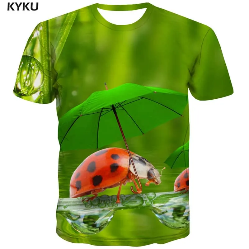 shirt insect plant Casual shirt 3D men Cool beautiful art costume