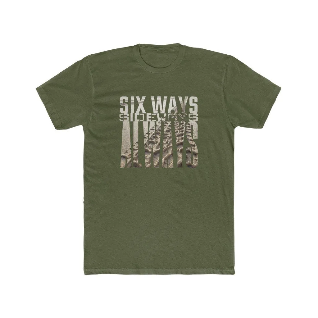 Six Ways Sideways Always (Sandtracks 2) - Men's Fitted Premium T-Shirt - now with more colours!