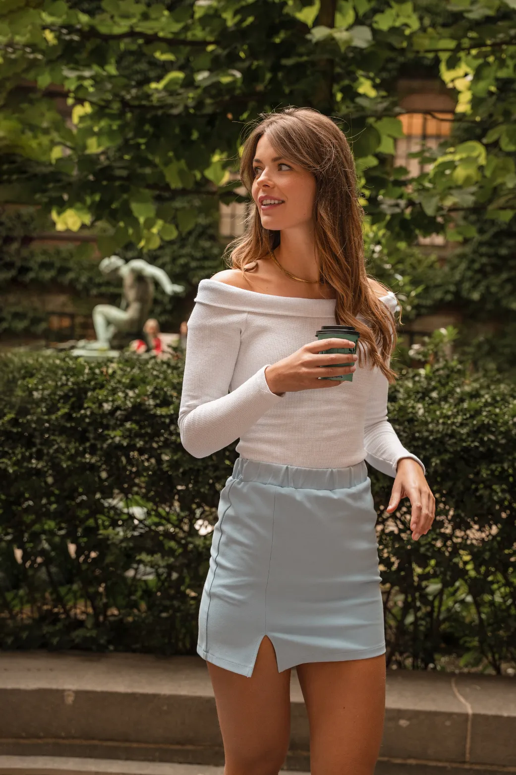 Skirt Light Blue - Chicago Skirt