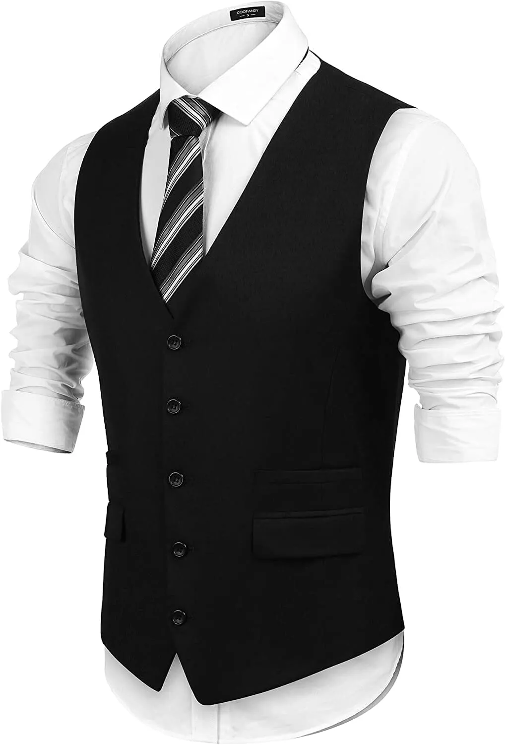 Slim Fit Business Suit Vest (US Only)