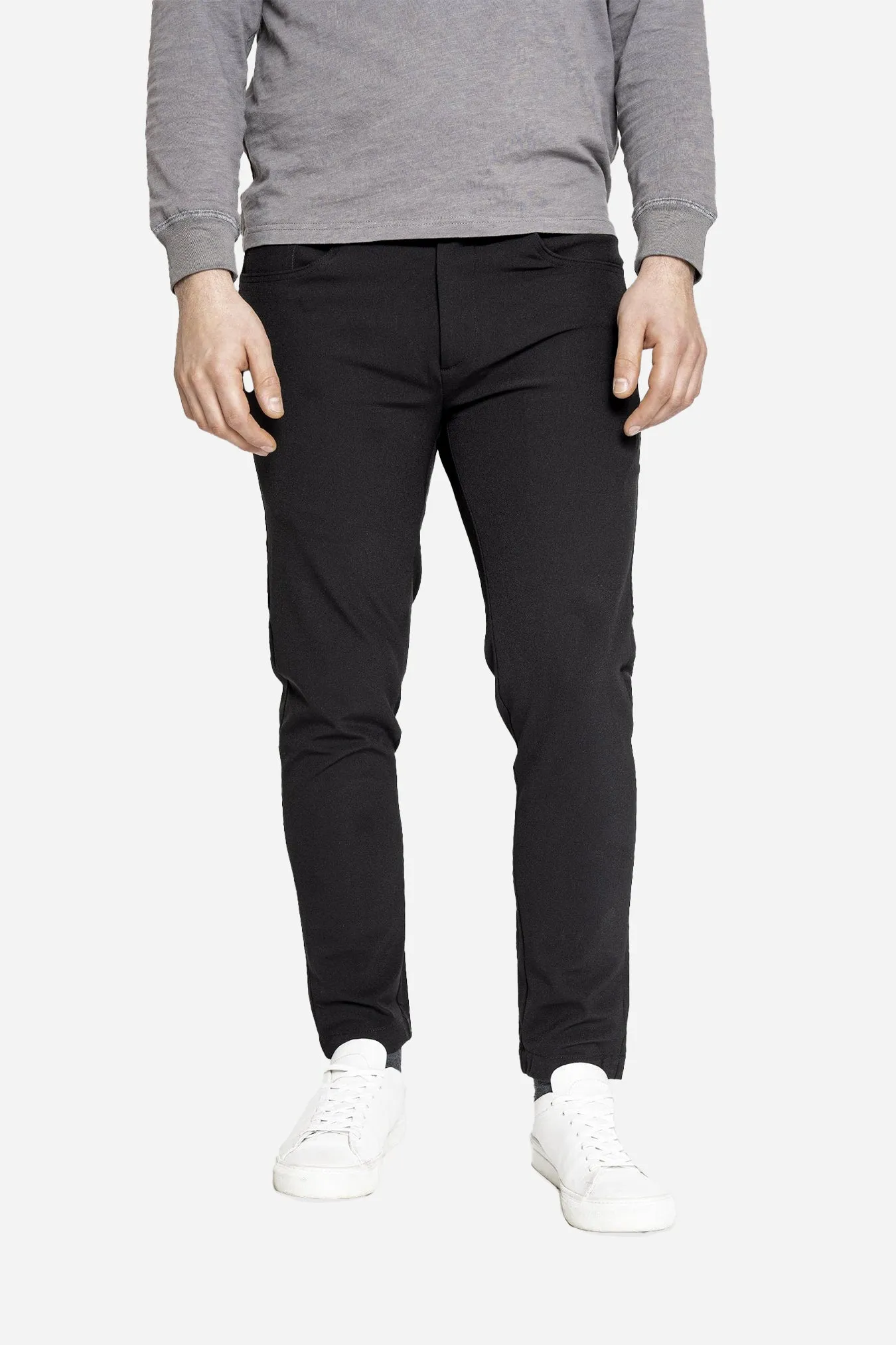 Super Stretch Performance Pants 5 Pocket Black